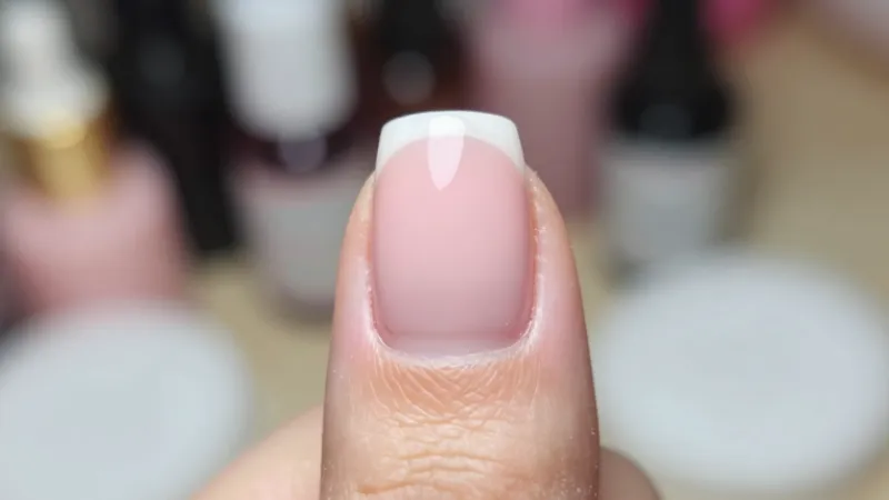 ビフォー:悩みのある爪・減点対象の例